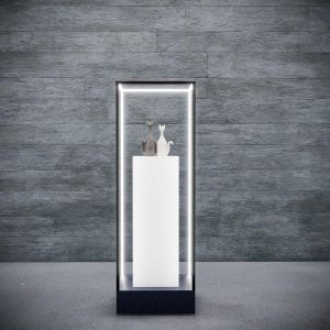 LED Cube Display Pedestal