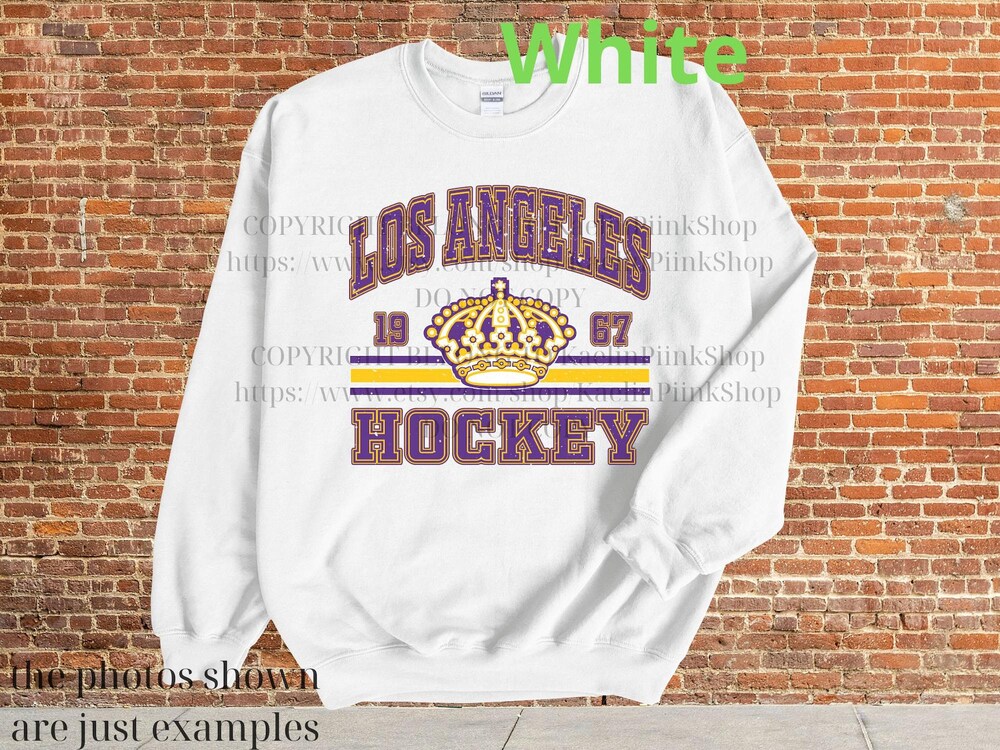 Snorider Design Los Angeles Hockey T-Shirt, Los Angeles Hockey Sweatshirt, Los Angeles Hockey Crewneck, Los Angeles Hockey Gift, Los Angeles Hockey Hoodie 2