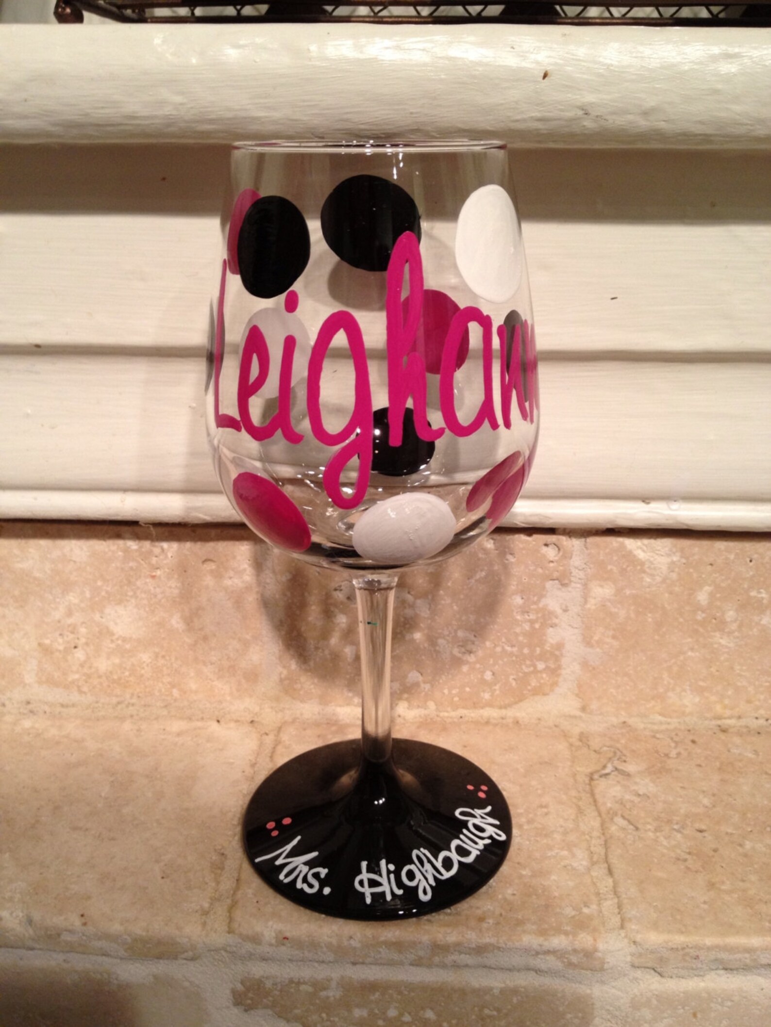 Hand Painted and Personalized Wine Glasses Pilsner Glasses Etsy