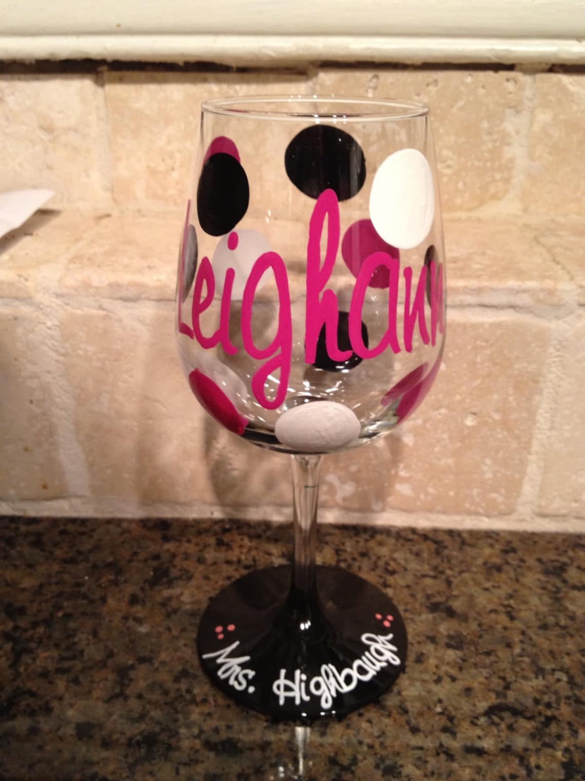 Hand Painted and Personalized Wine Glasses Pilsner Glasses Etsy