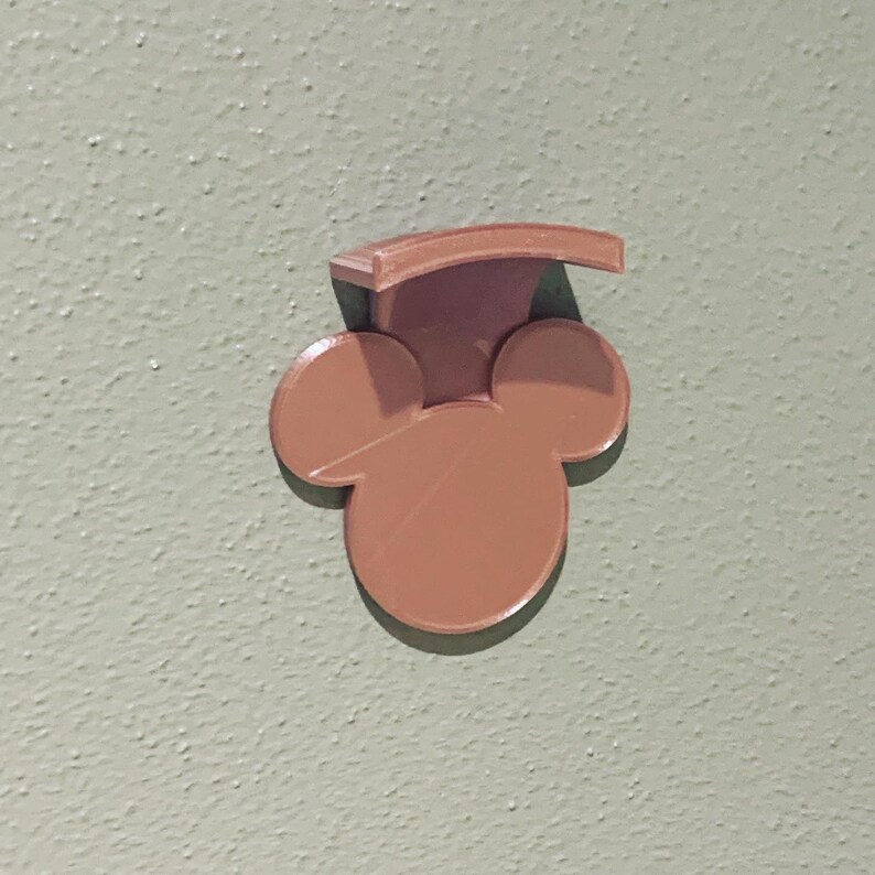 SET OF 5 Custom 3D Printed Ear Wall Mounts Mouse Ears Holder - Il 794xN.2506831099 Pxli