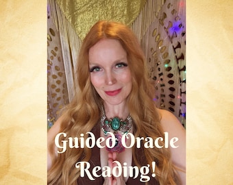 ORACLE RECORDED READING for Guidance; 30 minutes of channeled messages and intuitive guidance from your Wisest Self.