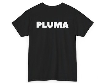 Pluma Unisex T-Shirt (Back Print) - Funny Plumber Tee