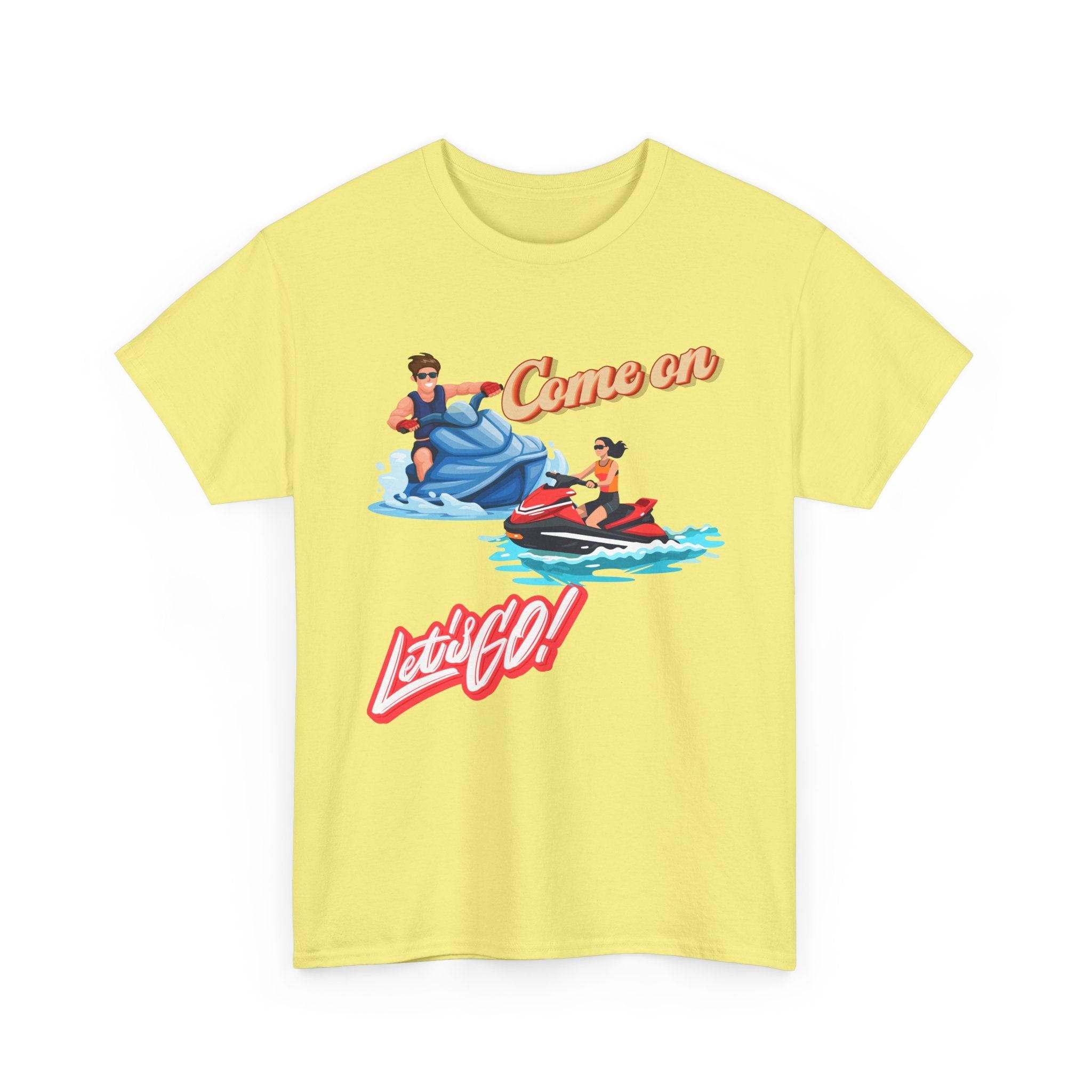 T-shirt Jet Ski - Sports Nautiques - Unisexe - Personnalisable (TieDye)