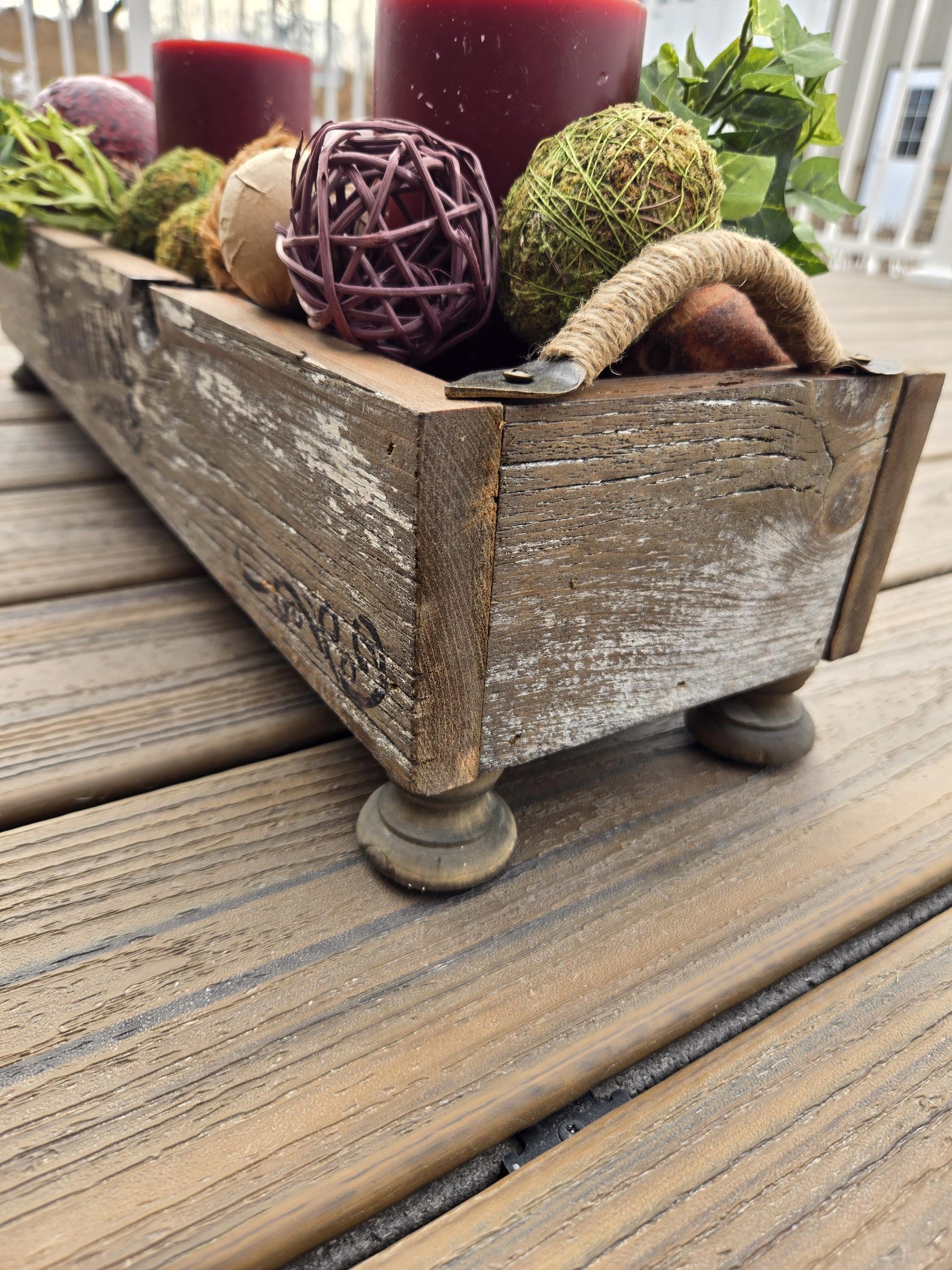 Rustic Farmhouse Box - Etsy
