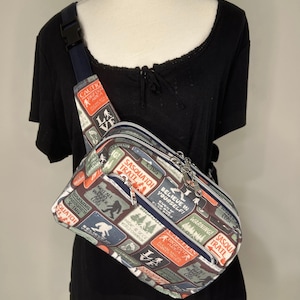 Bigfoot Concealed Carry Double Compartment Sling|Waist Bag