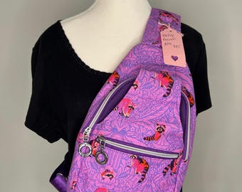Wacky Raccoon’s Retro Sling Bag
