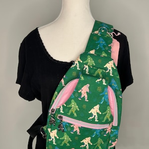 Preppy Bigfoot Retro Sling Bag