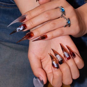 3D Dragon Claw Press-On Nails | Fox Nails | Cat Nails | Eagle Claw Nails | Gothic Claw Nails | Rapture Claw | Werewolf Nails | Y2K Nails