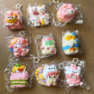 BMB Taba Squishy - Handmade Kawaii Stress Toy | Soft Fidget Gift for Kids Adults | Birthday Christmas Valentine Present