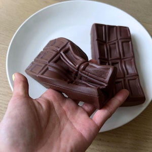 Dubai chocolate Slow Rising Squishy - Chocolate Bar & Ice Cream Bar, ADHD Gift