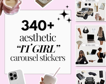 Aesthetic Instagram Stickers, Viral Instagram Stickers, Instagram Carousel Stickers, Carousel Stickers on Instagram, Trendy Carousel Sticker
