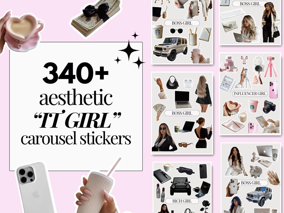 Aesthetic Instagram Stickers, Viral Instagram Stickers, Instagram