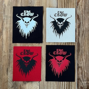 Crow - 鴉 - Canvas Patch - Japanese Hardcore