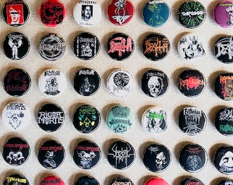 003 Death Speed Thrash Black Metal Button, Pin, Badge - Etsy