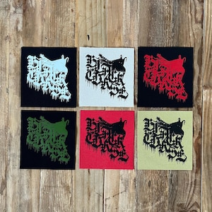 Black Curse - Endless Wound Aufnäher - Canvas Aufnäher