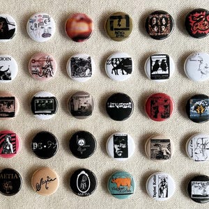 Post-Hardcore - Screamo - Emo - Indie - 1&quot; Buttons Pins