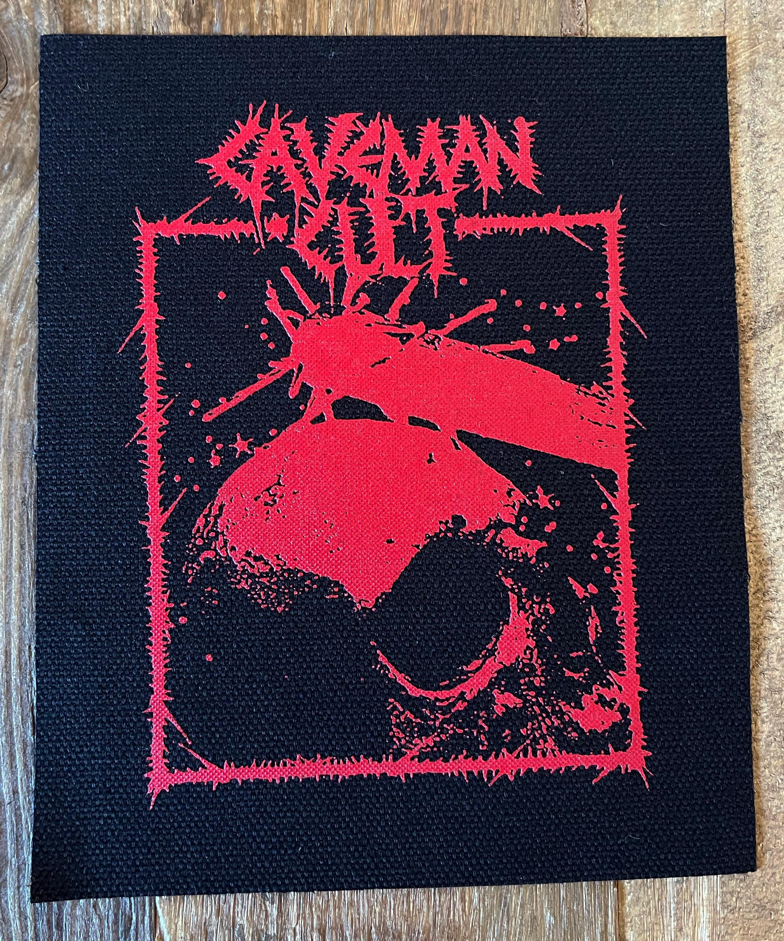 Caveman Cult - Rituals of Savagery - Canvas Patch - Etsy