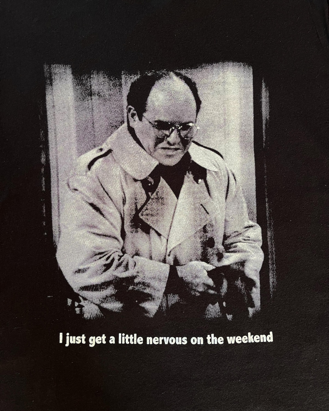 George Costanza - Nervous on the Weekend - T-shirt - the Rye - Etsy