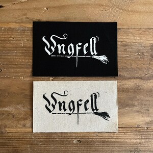 Ungfell - Logo - Canvas Patch