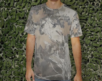 Mossy Oak Camo Print Tee: Men's Outdoor Hunter Shirt