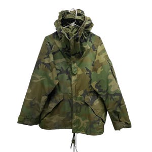 Vintage 1988 US Militär Camouflage Parka Jacket // M
