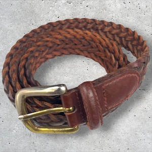 90s Braided Belt - Etsy