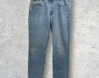 Vaqueros Carhartt B18 STW de corte tradicional con lavado a la piedra // 34x32