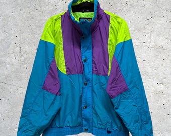 Vintage 1980s-1990s Sub Zero High Contrast Unisex Ski Jacket // M