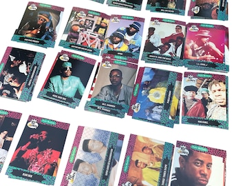 Yo MTV Raps トレーディングカード、1991年未開封パック、ヒップホップ