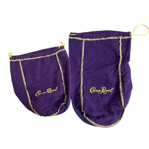 Crown Royal Drawstring Bags (2)