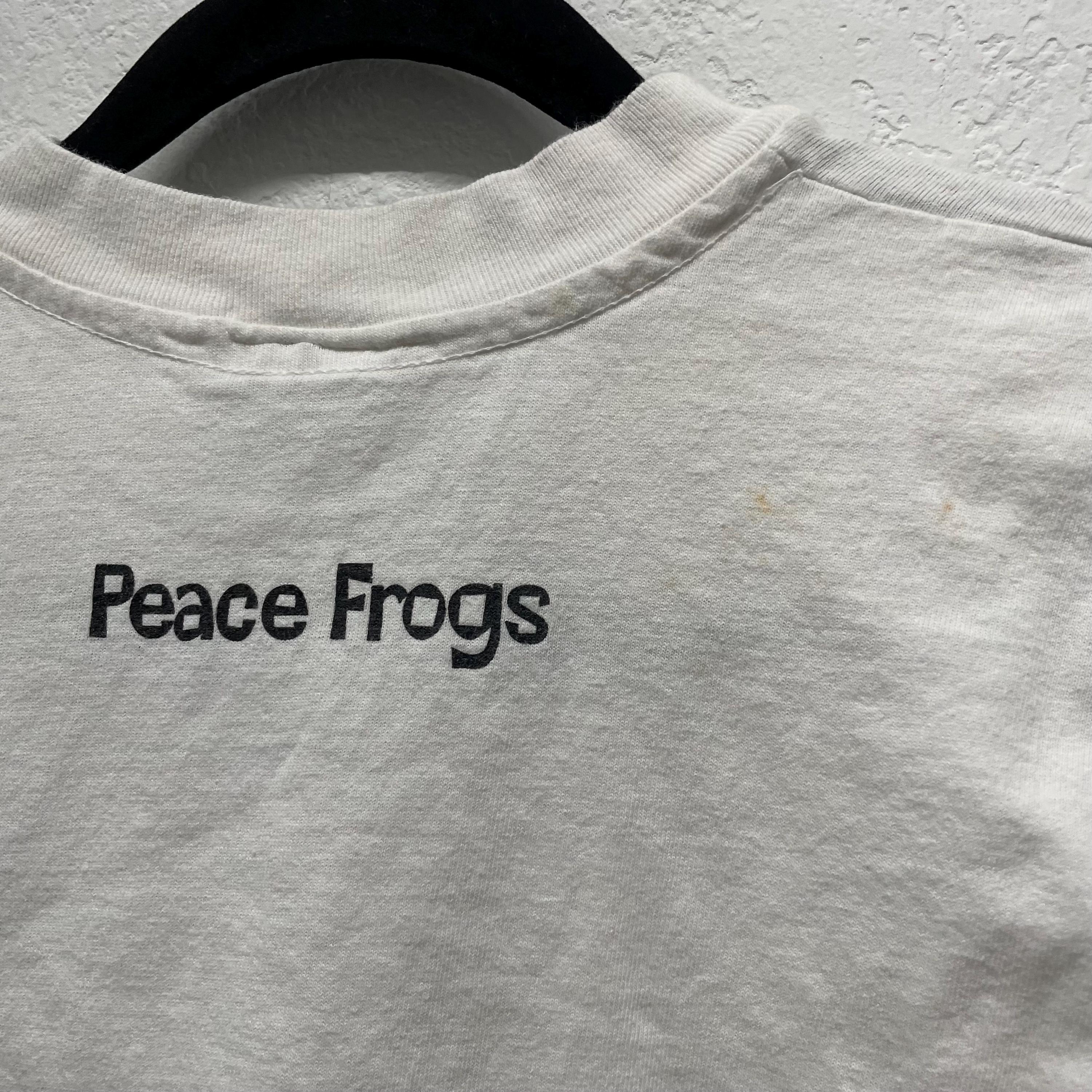 Vintage 1995 Peace Frogs Dr. Seuss Parody White T-shirt // L - Etsy