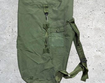 Vintage Y2K 2000s (2004) US Military GI Nylon Duffle Bag