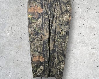 Mossy Oak Camouflage Adjustable Cargo Pants // XL