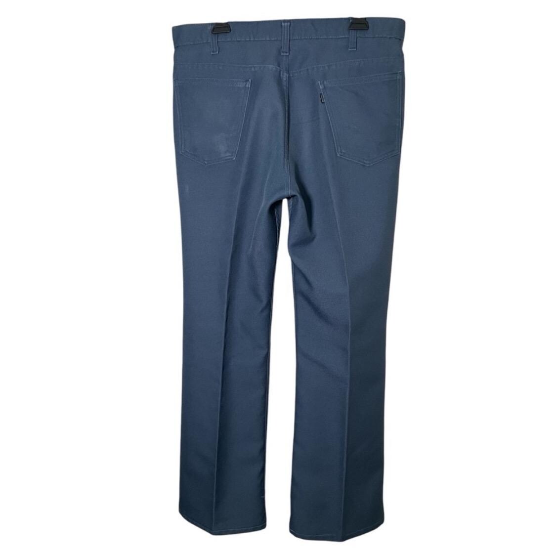 Vintage 1970s Levis Big E Sta-prest Navy Blue Pants // 36x32 - Etsy