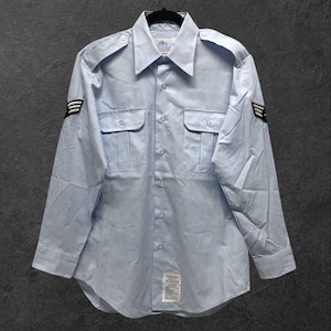 Camisa de uniforme de sargento de servicio de clase B de la Fuerza Aérea de EE. UU., año 2003 // Tallas S-M