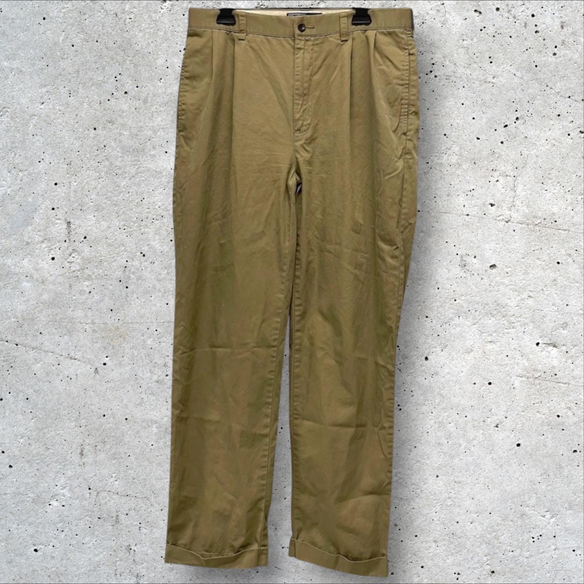 Vintage 90s Polo Ralph Lauren Hammond Chino Tan Pants // 34x32 - Etsy