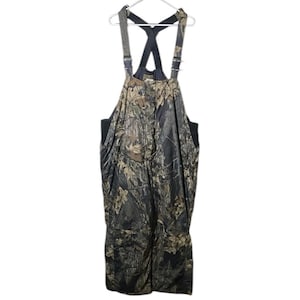 Whitewater Outdoors Camouflage Insulated Rain Resistant Bib Overalls Size 2XL