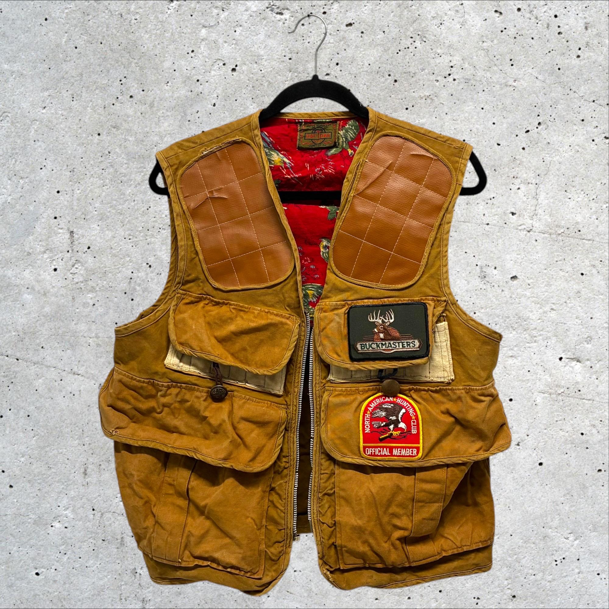 Vintage Shooting Vest and Patches - Etsy