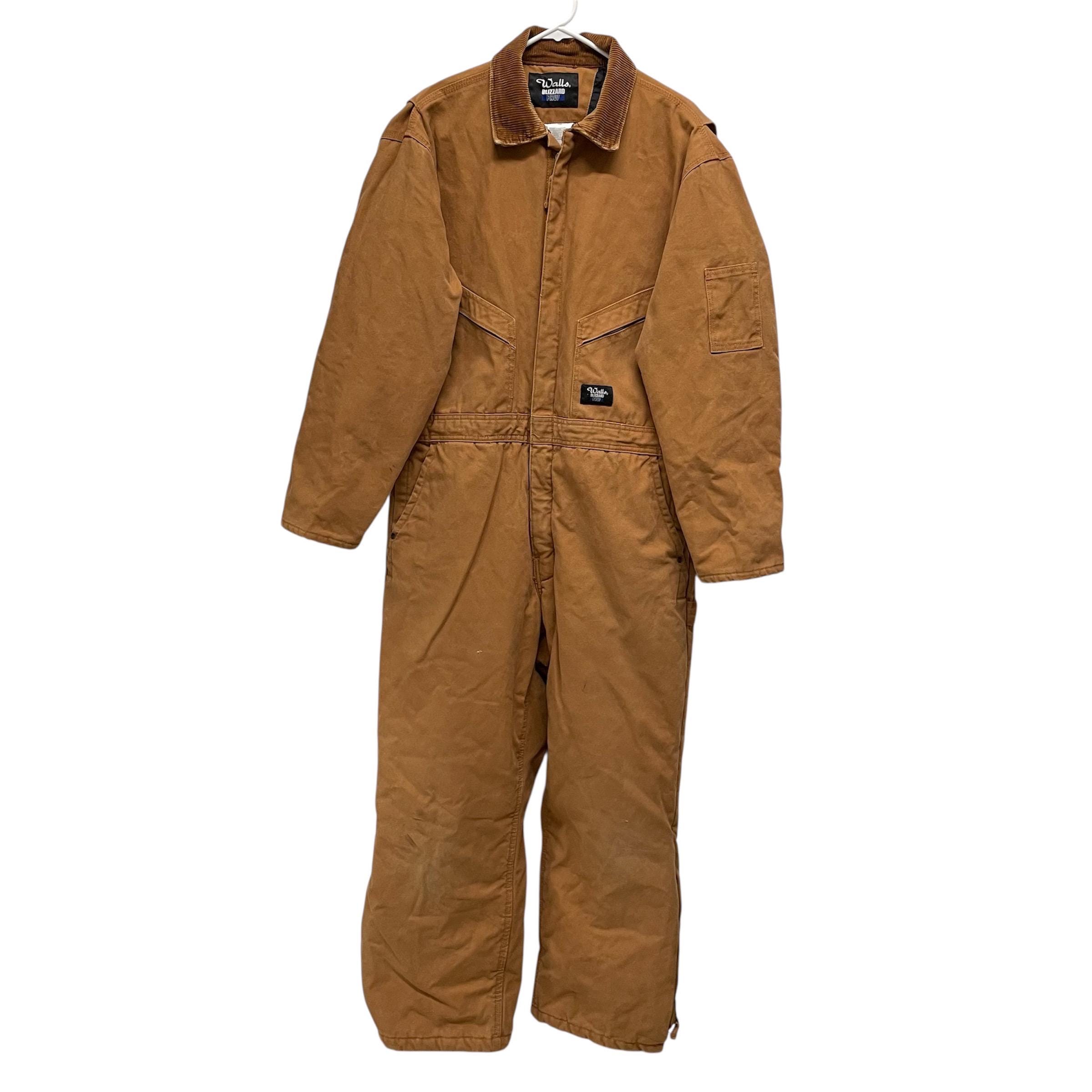 Walls Blizzard Pruf Insulated Tan Outdoor Coveralls // L - Etsy