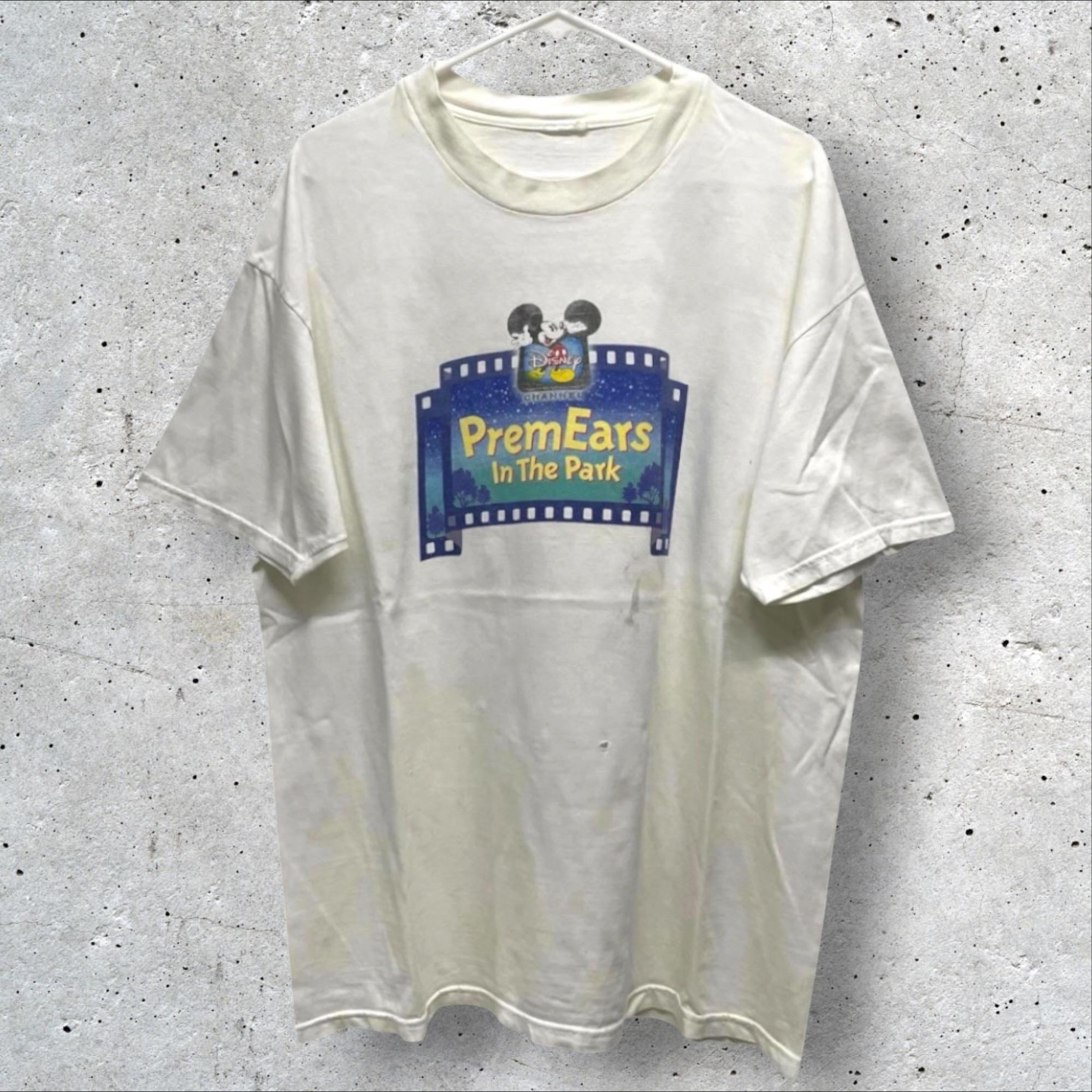 Vintage 1999 Disney Channel Premears in the Park Distressed White