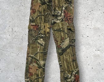 Pantalones cargo Walls x Mossy Oak Break Up Infinity Camouflage // Talla juvenil L