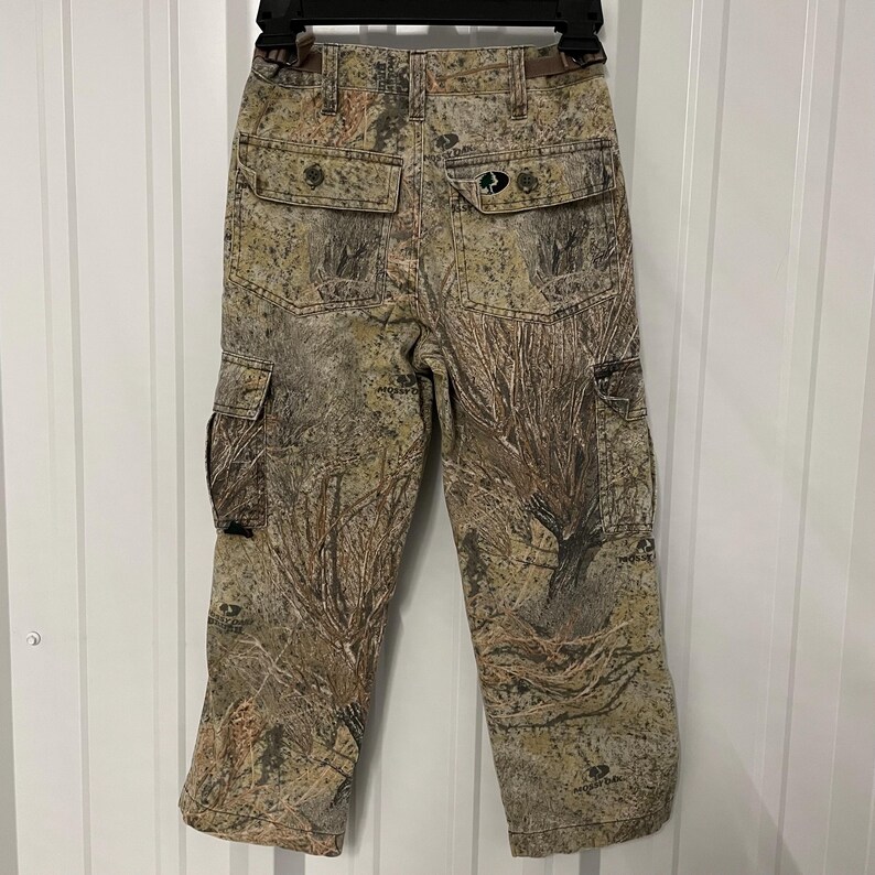 Mossy Oak Brush Camouflage Explorer Cargo Pants // Youth S image 4
