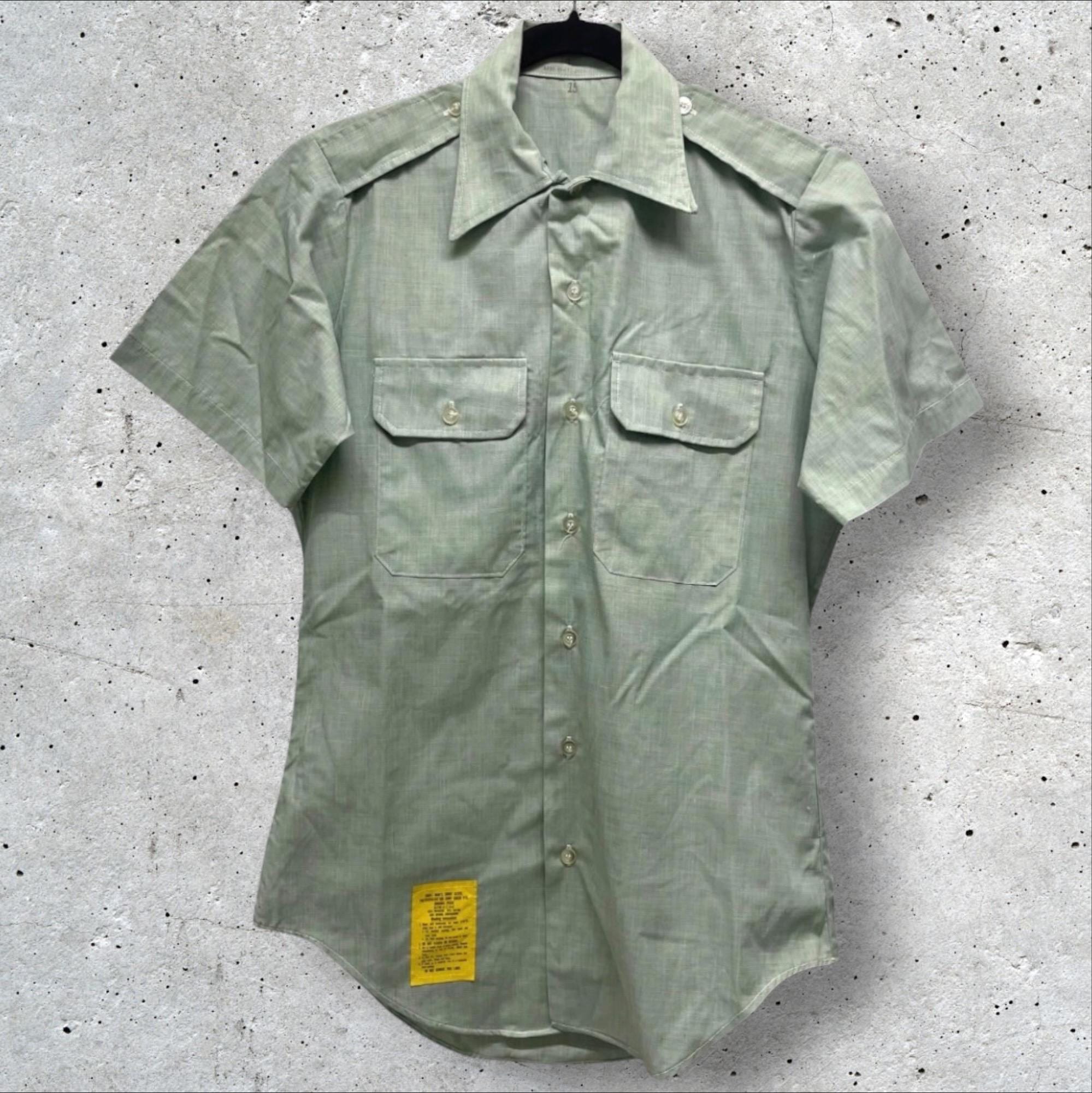 army dress green shirt Vintage 1981 AG-415 U.S. Uniform // S-M agsu wear guide 2024