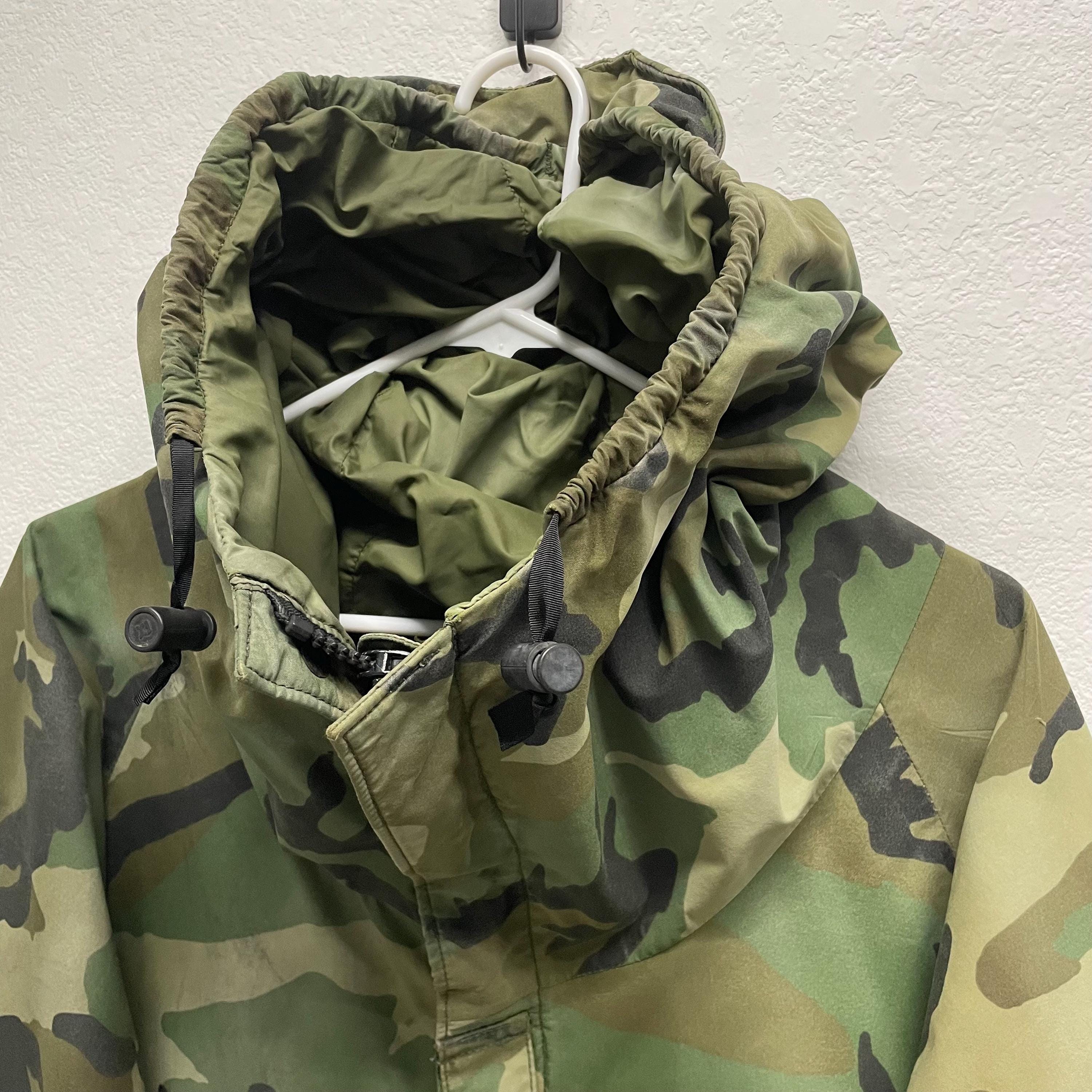 Parka Military Vintage Cold Camouflage Weather US Army Camo 1980s