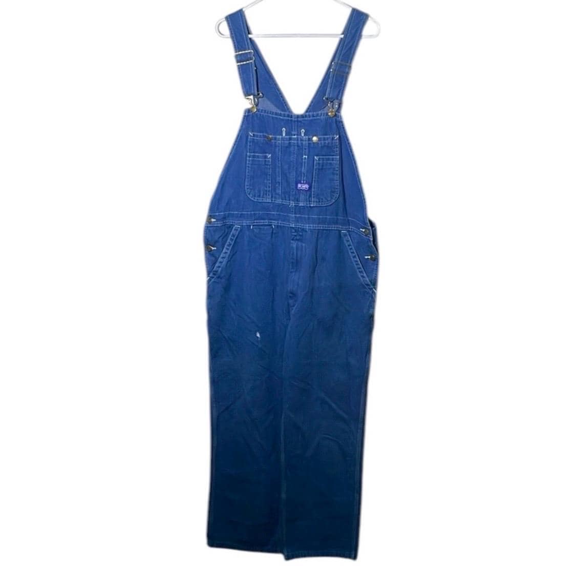 パンツ BIG SMITH VINTAGE OVERALLS  W38L30 Vintage Big Smith Blue Denim Bib Work Overalls Size 38x30 | eBay