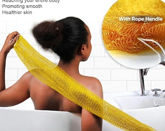 African Exfoliating Net Sponge: Ethically Sourced Nigerian Bath Sponge