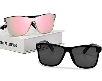 Nuevas gafas de sol casuales personalizadas con degradado de verano - Protección UV400 para exteriores, estilo unisex