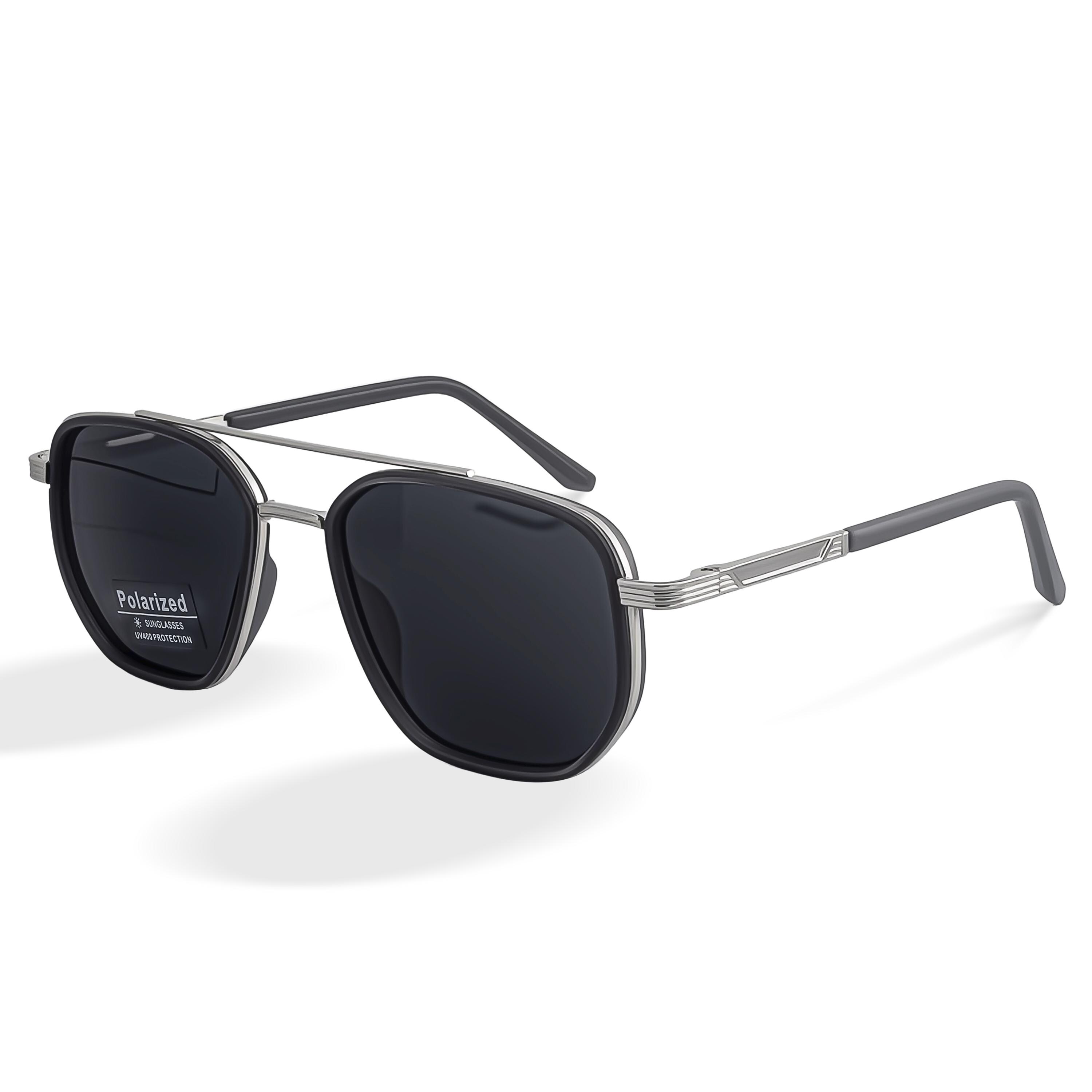 Polarized Aviator Sunglasses - UV400 Protection, Driving  display picture 2