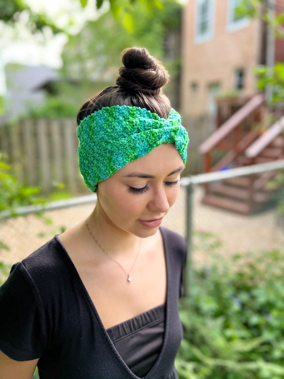 Handmade headband, made by me Crochet Headband Made By Me Multi Color Handmade | eBay main image 3